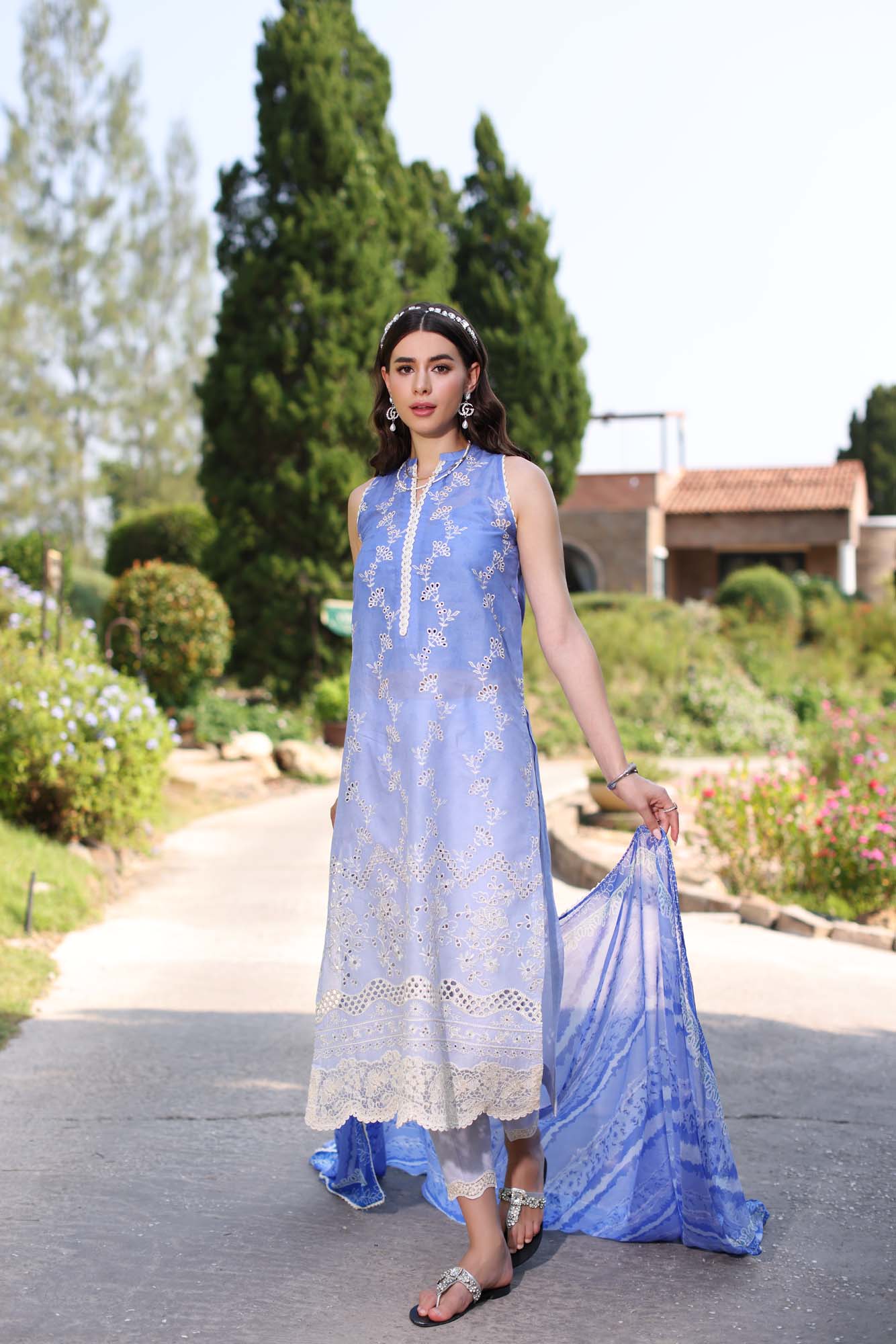 Noor by Saadia Asad | Eid Luxe Printkari 24 | D8 -  Noor by Saadia Asad Luxury - Original Designer Dress - House of Maryam