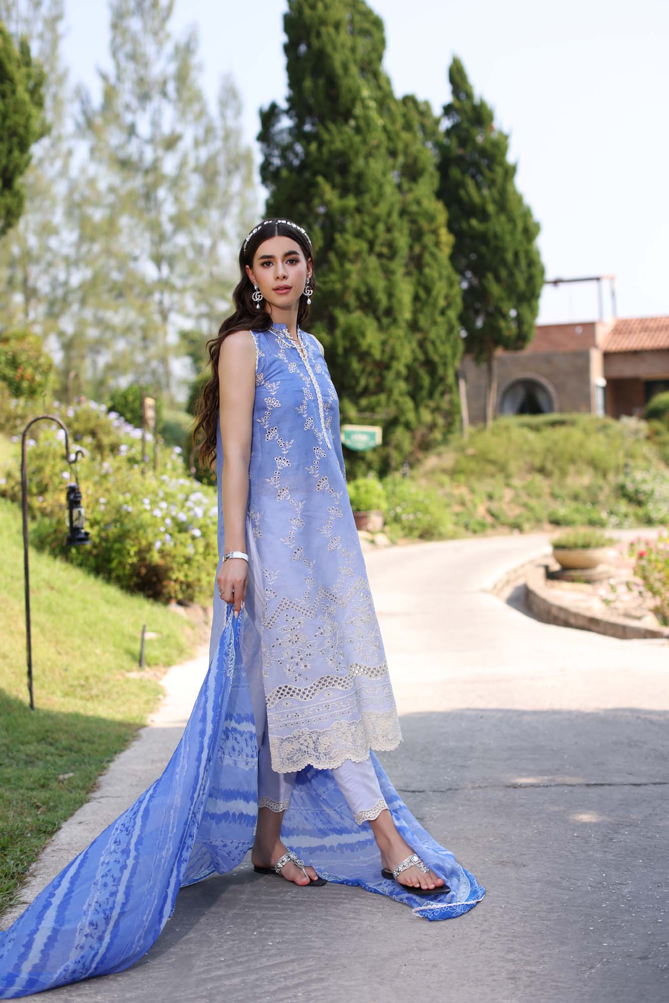 Noor by Saadia Asad | Eid Luxe Printkari 24 | D8 -  Noor by Saadia Asad Luxury - Original Designer Dress - House of Maryam