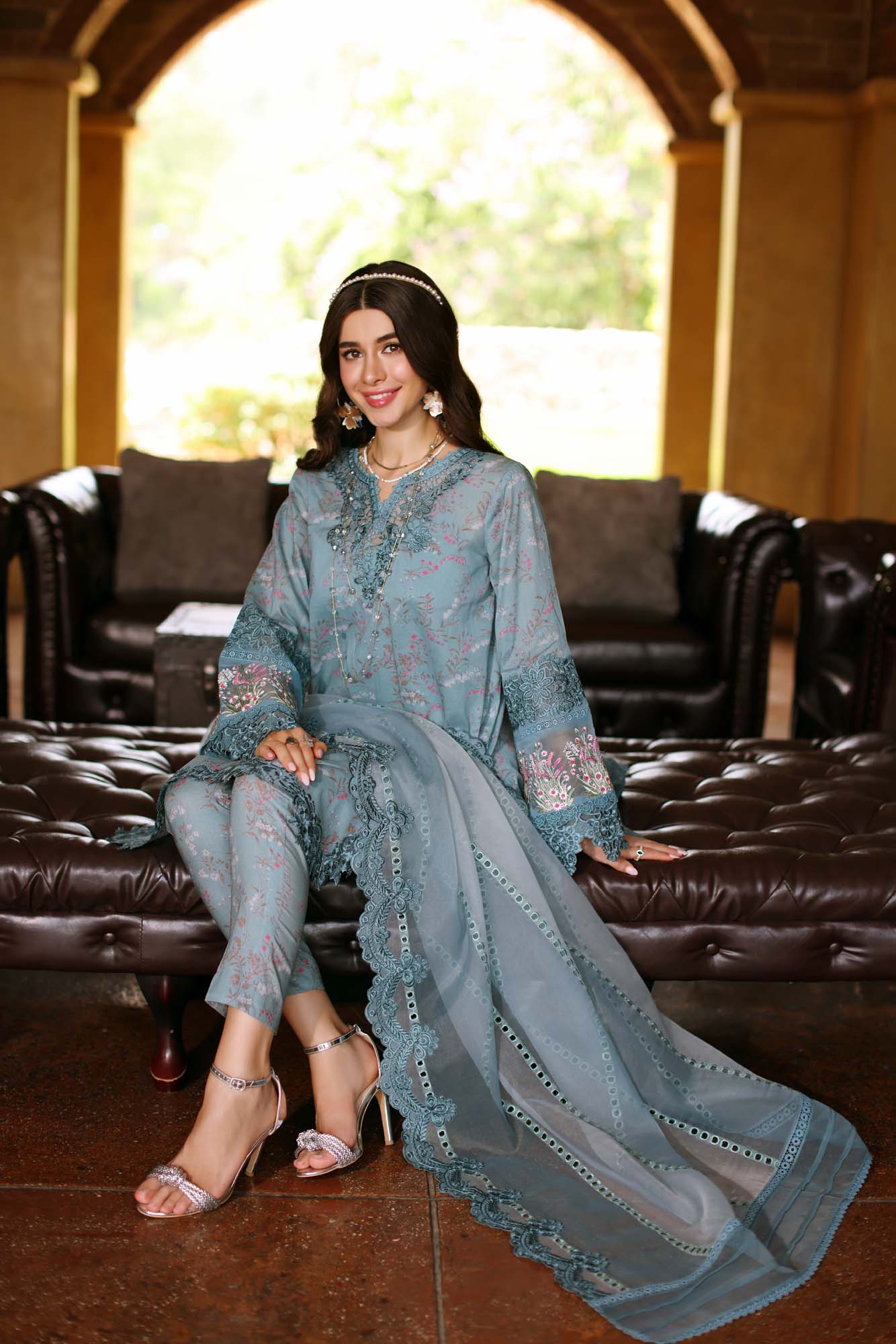 Noor by Saadia Asad | Eid Luxe Printkari 24 | D2 -  Noor by Saadia Asad Luxury - Original Designer Dress - House of Maryam