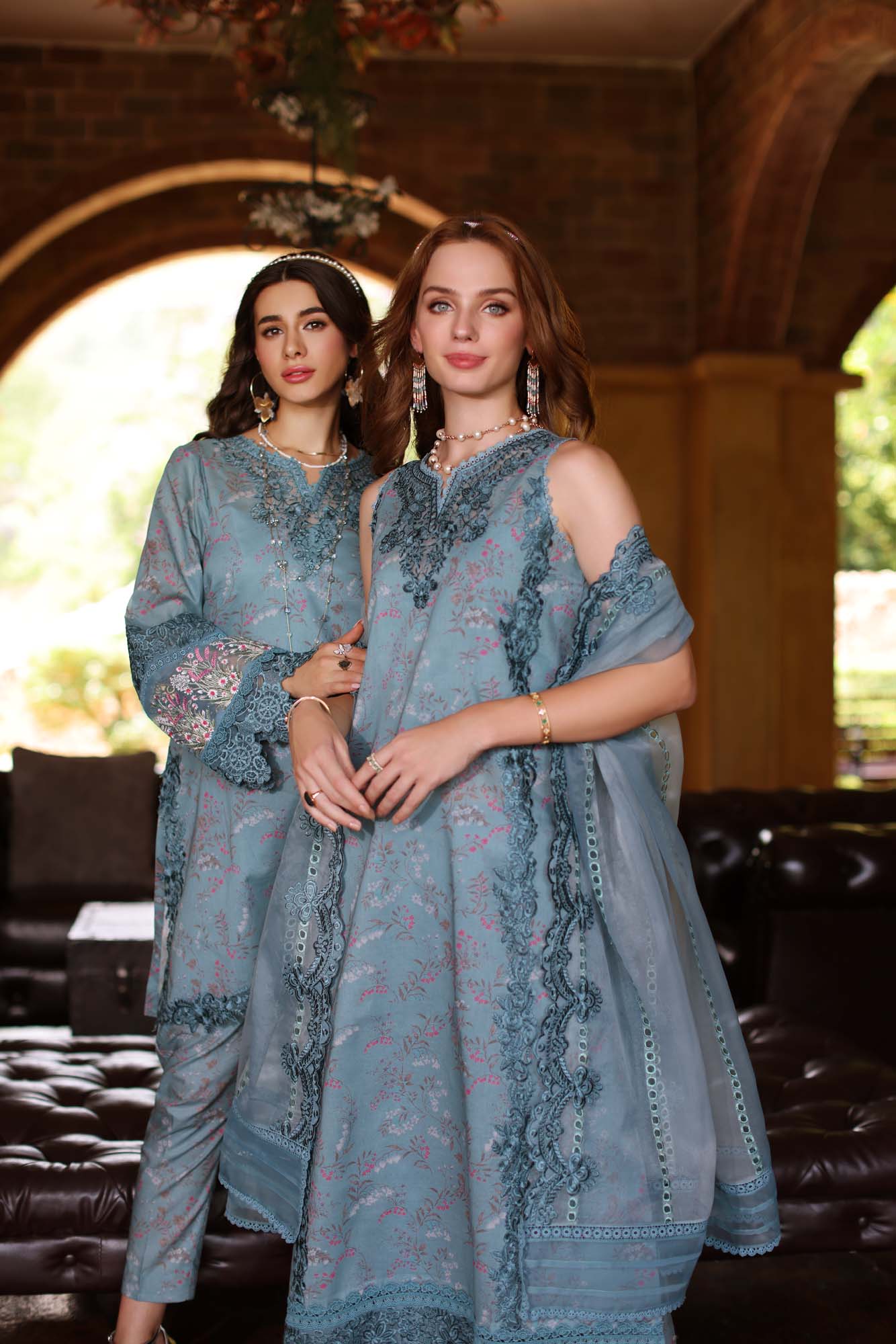 Noor by Saadia Asad | Eid Luxe Printkari 24 | D2 -  Noor by Saadia Asad Luxury - Original Designer Dress - House of Maryam