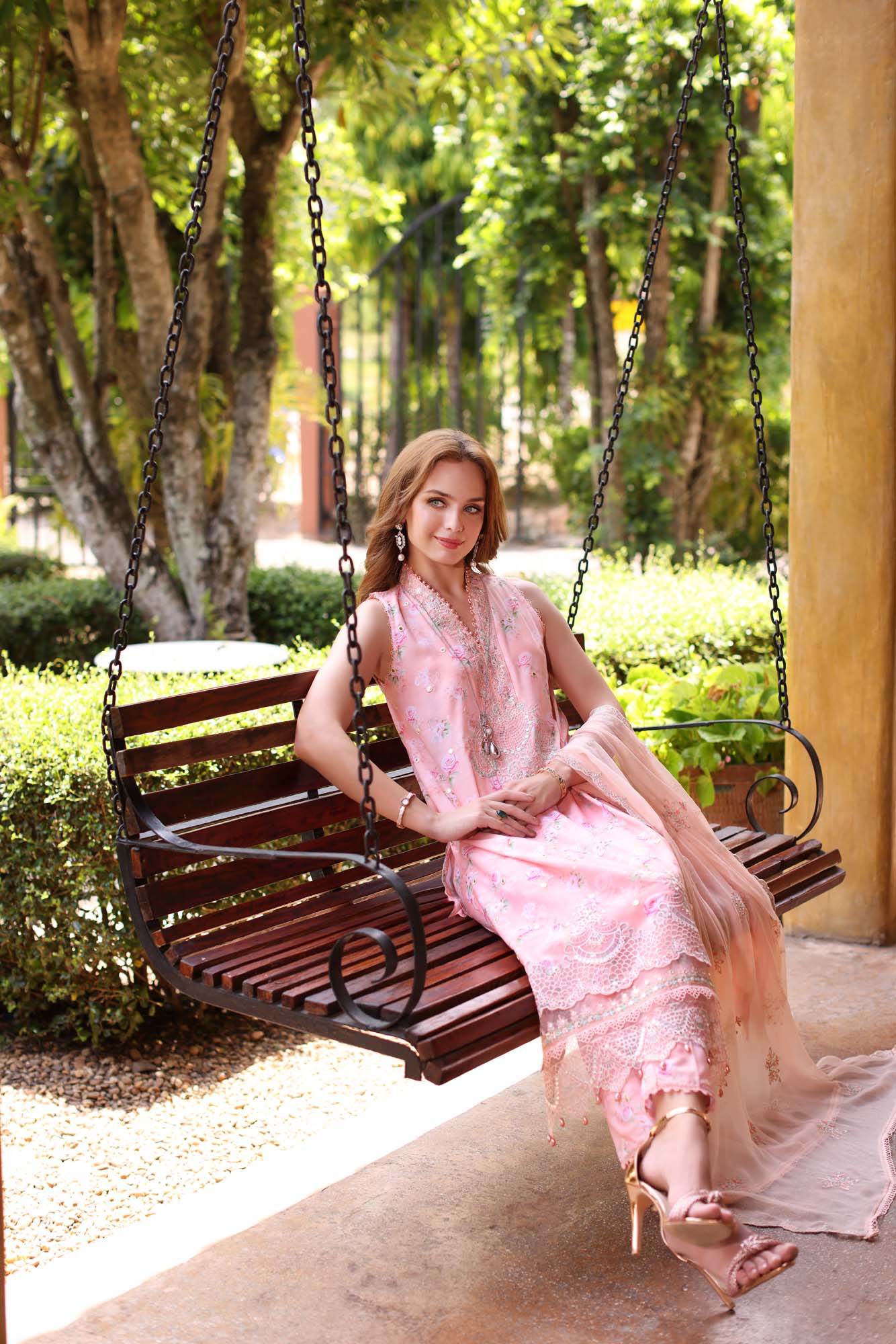 Noor by Saadia Asad | Eid Luxe Printkari 24 | D1 -  Noor by Saadia Asad Luxury - Original Designer Dress - House of Maryam