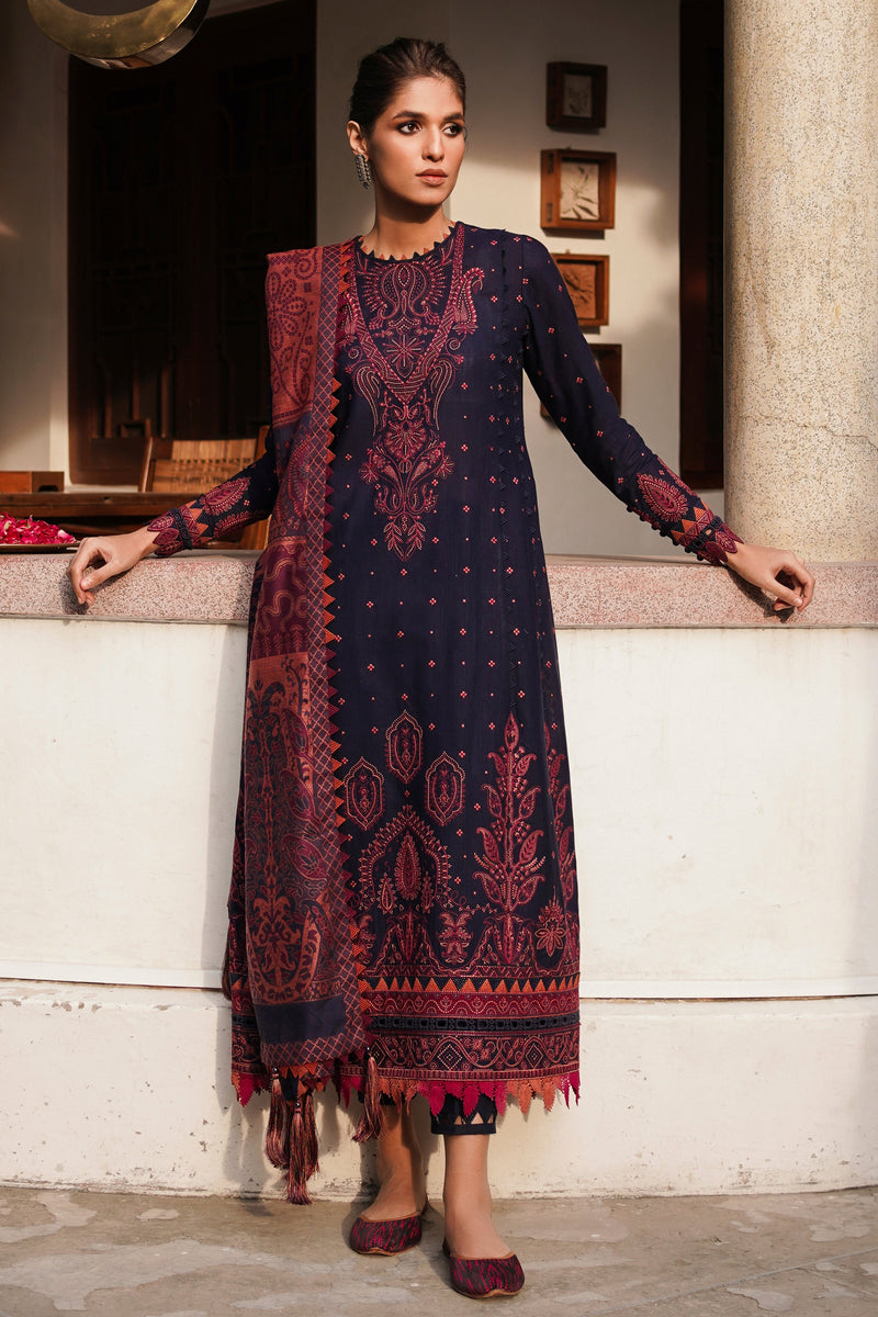 Jazmin | Winter Edition 24 | SLUB KHADDAR UW-0074 -  Jazmin Luxury - Original Designer Dress - House of Maryam