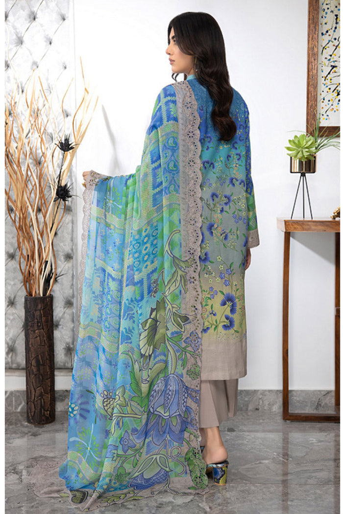 Charizma |Combination Lawn Collection | CC-24 -  Charizma Luxury - Original Designer Dress - House of Maryam
