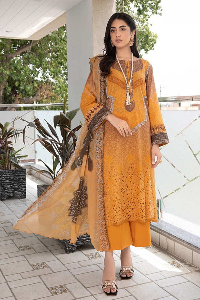 Charizma |Combination Lawn Collection | CC-25 -  Charizma Luxury - Original Designer Dress - House of Maryam