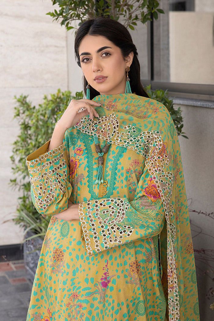 Charizma |Combination Lawn Collection | CC-26 -  Charizma Luxury - Original Designer Dress - House of Maryam