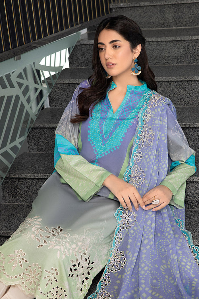 Charizma |Combination Lawn Collection | CC-29 -  Charizma Luxury - Original Designer Dress - House of Maryam