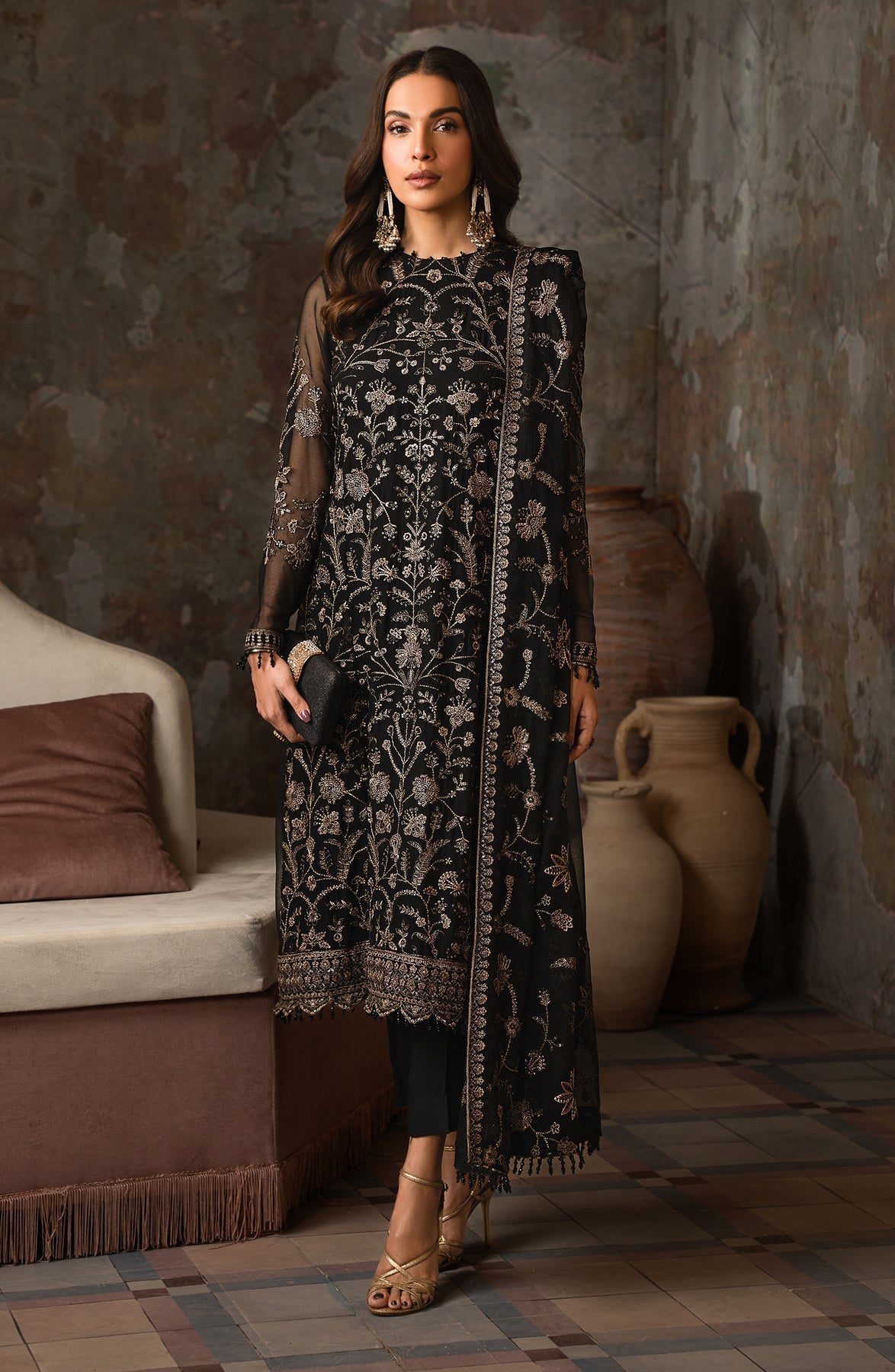 Zarif | Emirah Formals | ZEF 05 HOOR -  Zarif Ladies Clothes - Original Designer Dress - House of Maryam