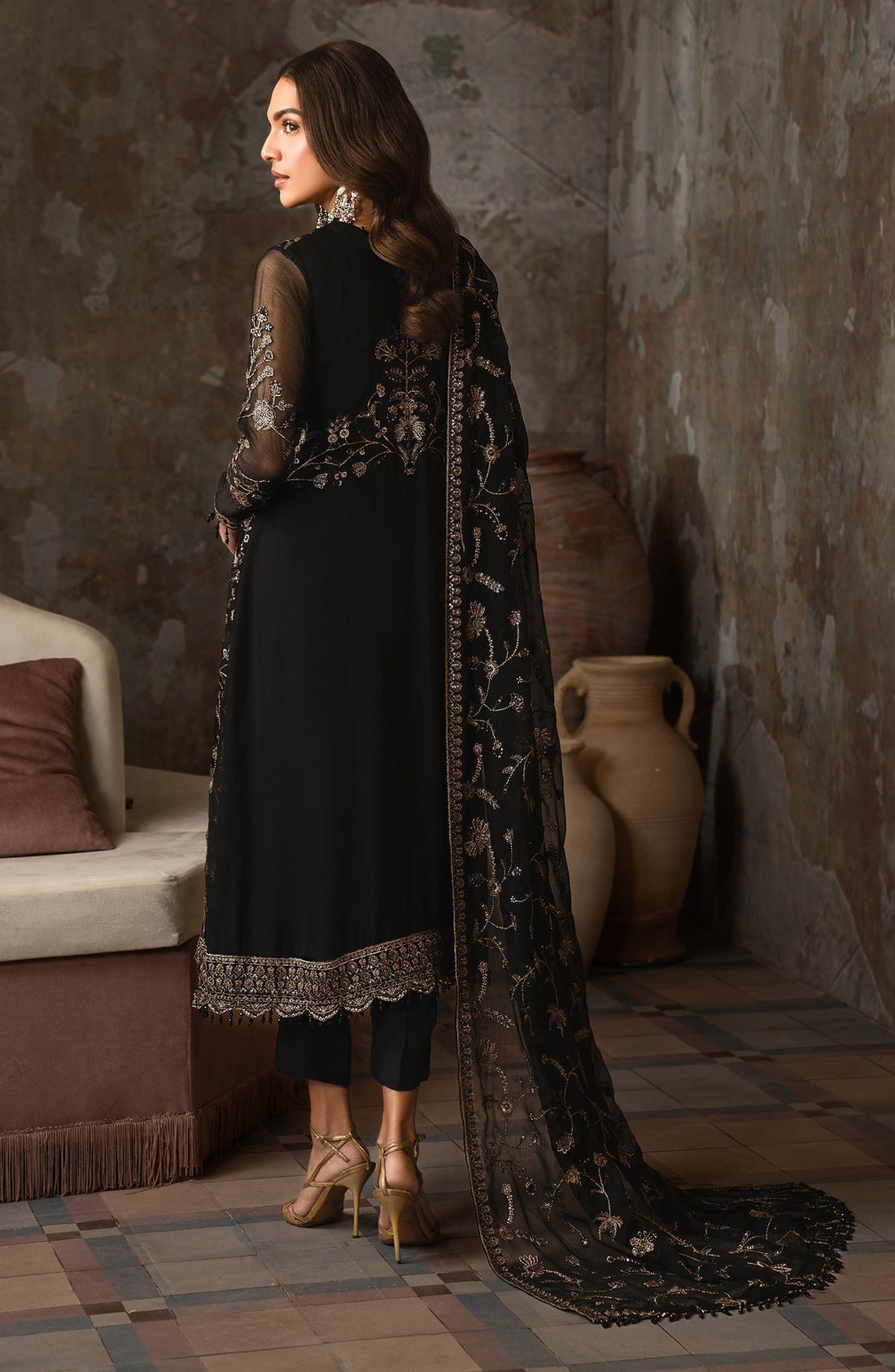 Zarif | Emirah Formals | ZEF 05 HOOR -  Zarif Ladies Clothes - Original Designer Dress - House of Maryam
