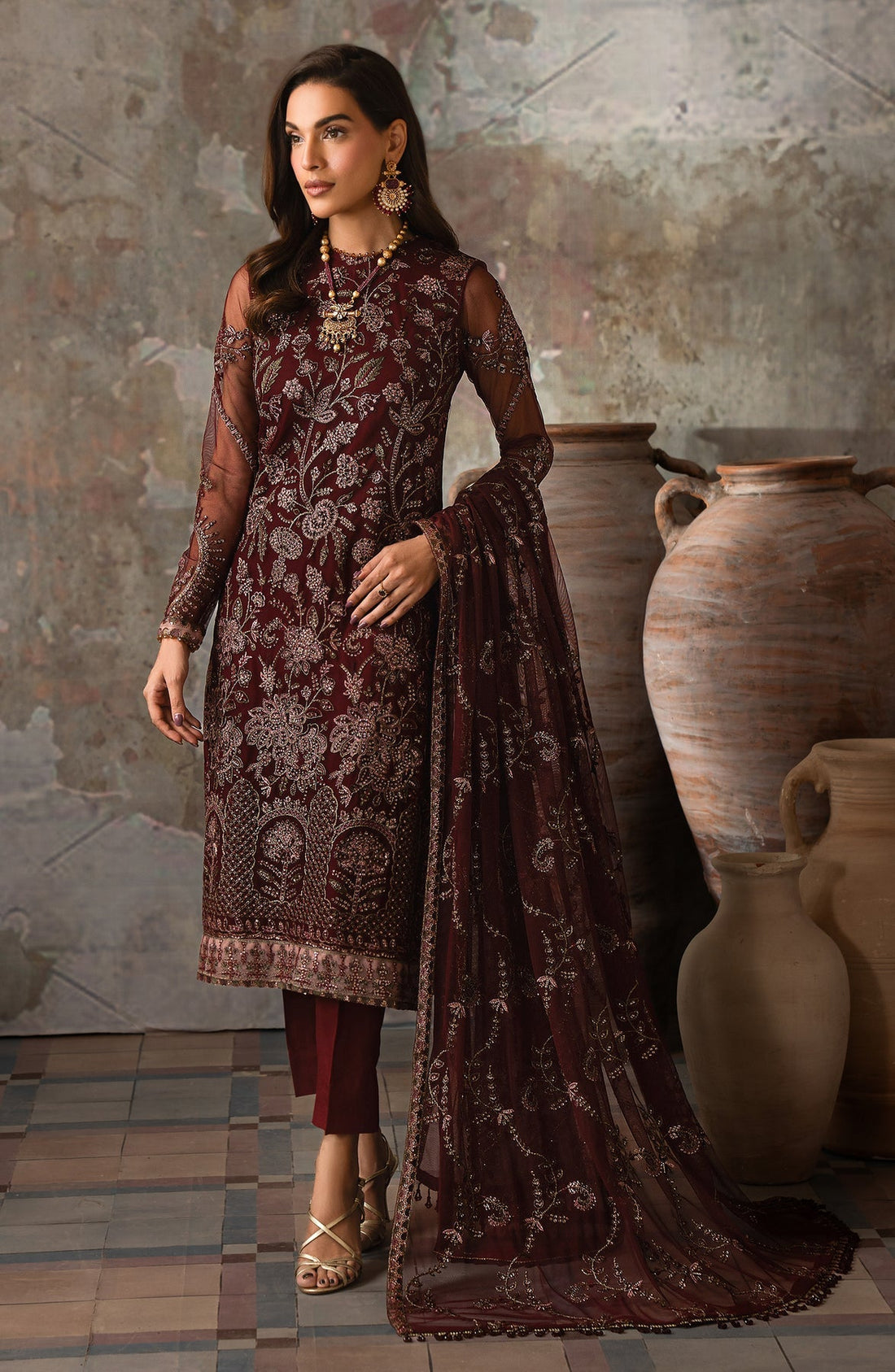 Zarif | Emirah Formals | ZEF 03 CHARM -  Zarif Ladies Clothes - Original Designer Dress - House of Maryam