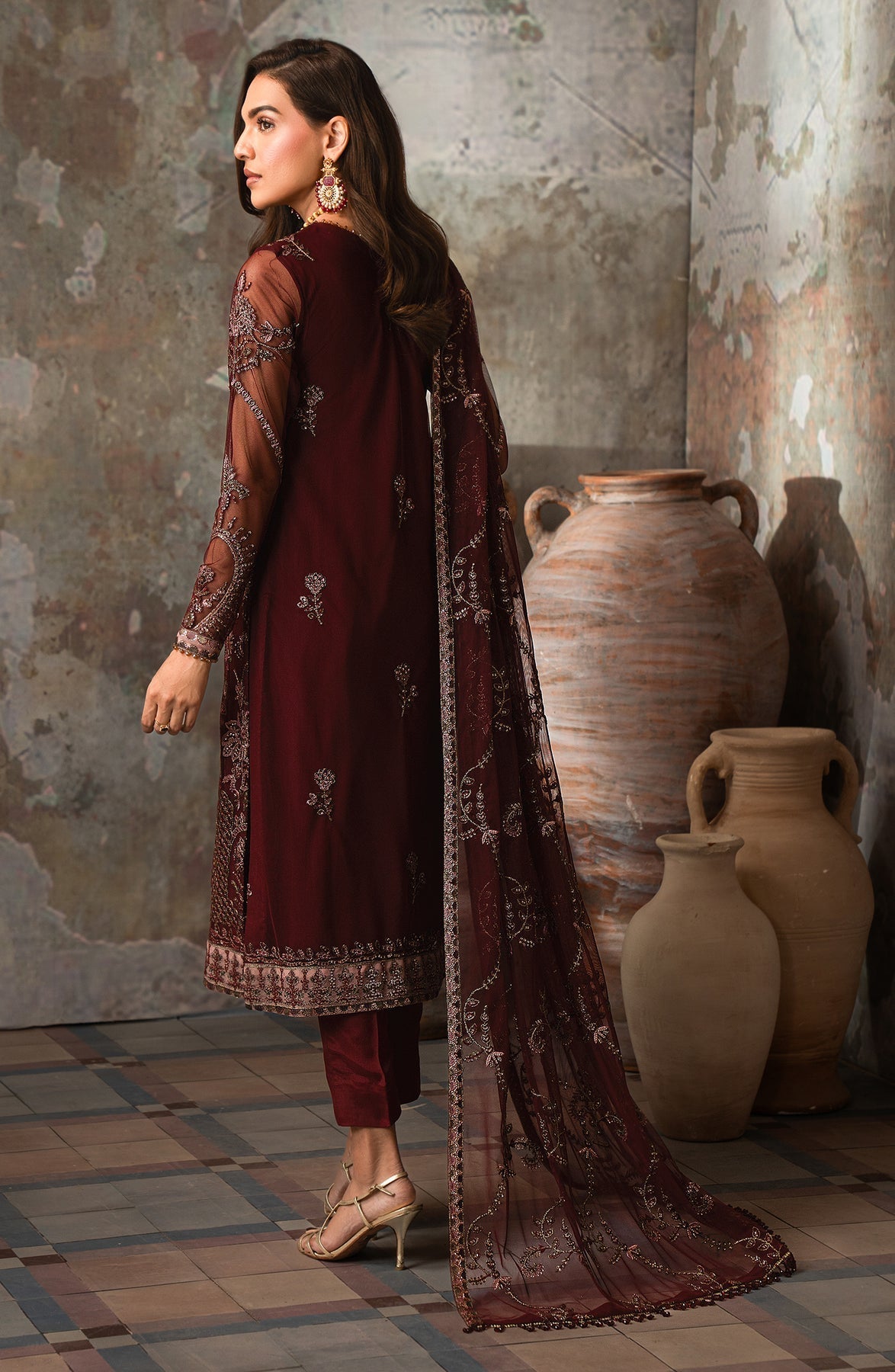 Zarif | Emirah Formals | ZEF 03 CHARM -  Zarif Ladies Clothes - Original Designer Dress - House of Maryam