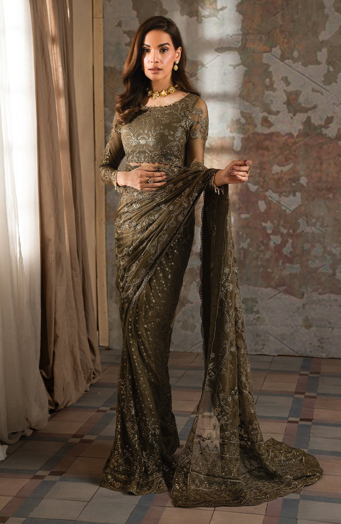 Zarif | Emirah Formals | ZEF 07 JAZAB -  Zarif Ladies Clothes - Original Designer Dress - House of Maryam