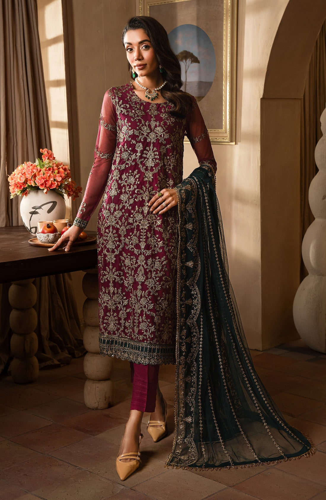Zarif | Emirah Formals | ZEF 08 HAYAL -  Zarif Ladies Clothes - Original Designer Dress - House of Maryam