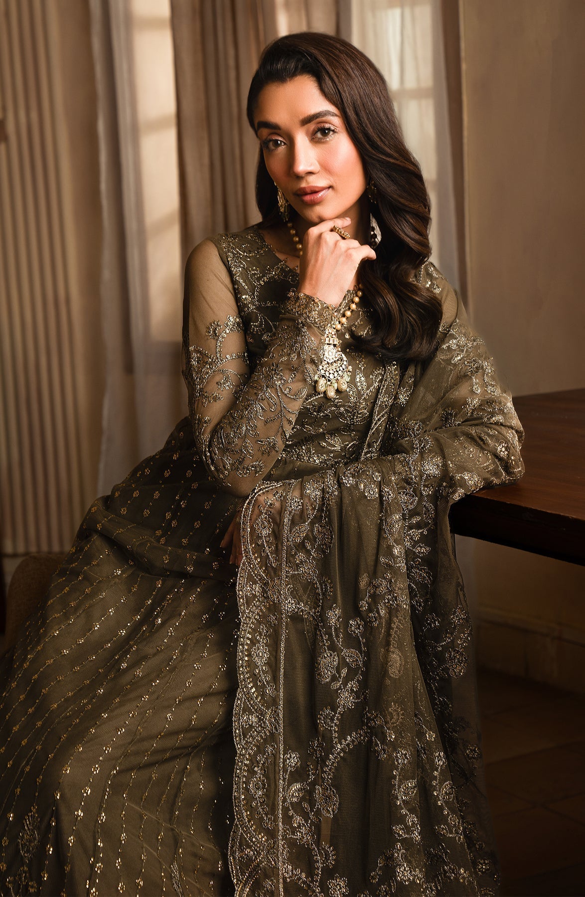 Zarif | Emirah Formals | ZEF 07 JAZAB -  Zarif Ladies Clothes - Original Designer Dress - House of Maryam