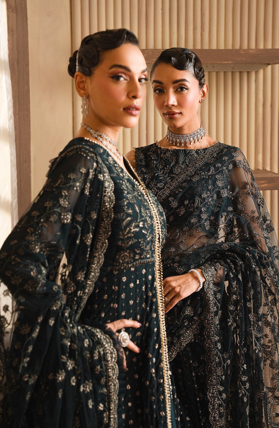 Zarif | Emirah Formals | ZEF 01 ORNA -  Zarif Ladies Clothes - Original Designer Dress - House of Maryam