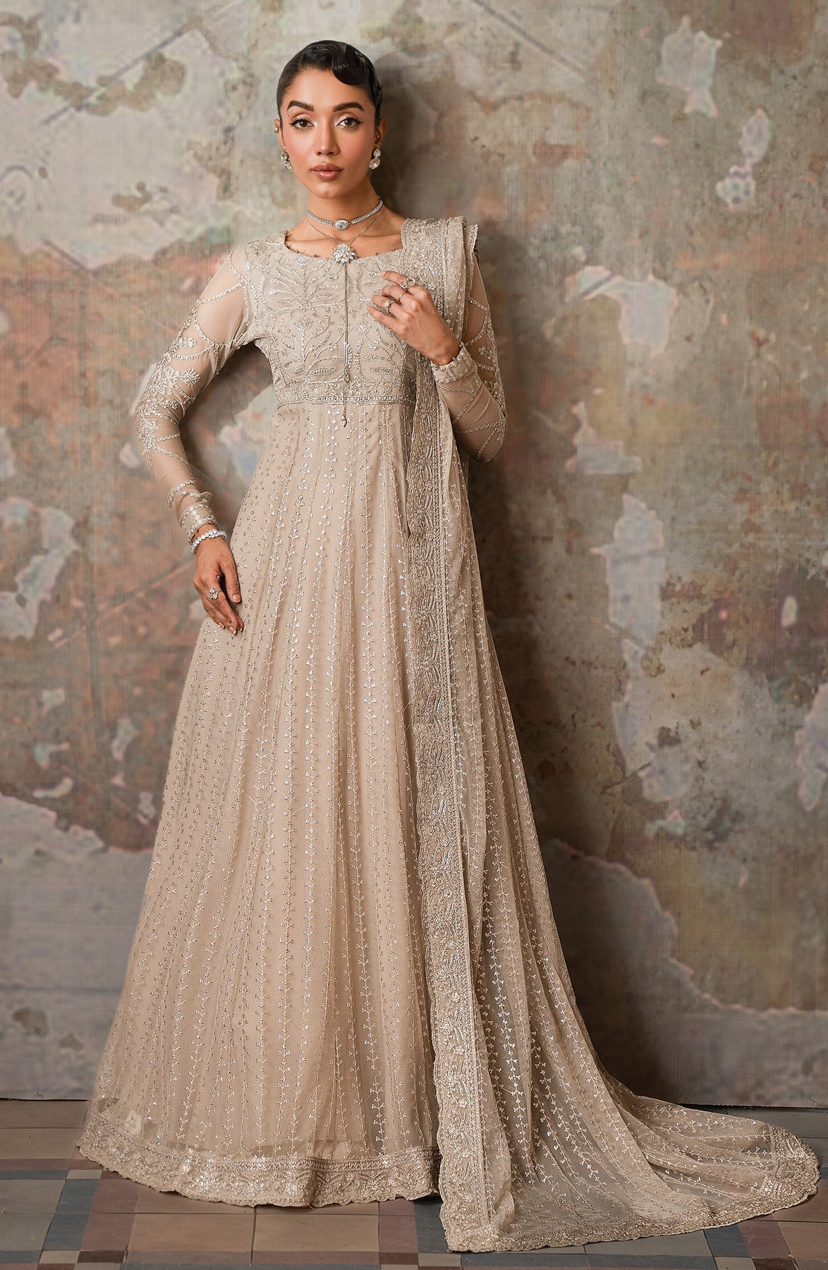 Zarif | Emirah Formals | ZEF 02 BREEZE -  Zarif Ladies Clothes - Original Designer Dress - House of Maryam