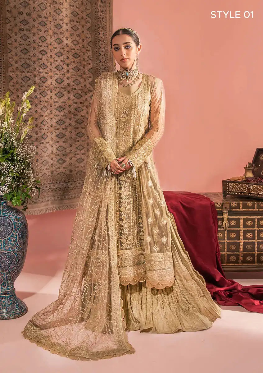 Aik Atelier | Wedding Festive 23 | LOOK 03 -  Aik Atelier Bridal - Original Designer Dress - House of Maryam