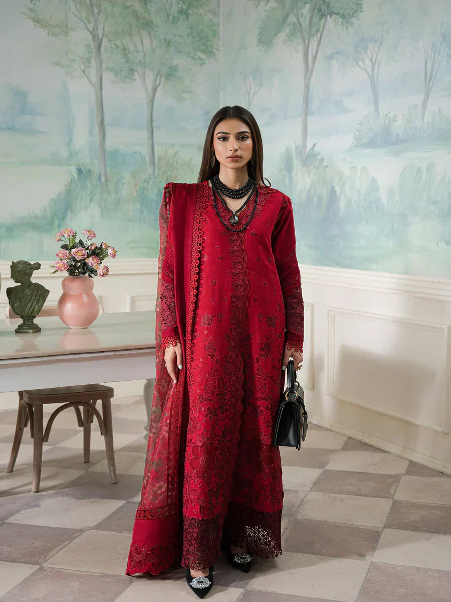 Maryum Hussain | Laani Luxury Pret | Ruby -  Maryam Hussain Luxury - Original Designer Dress - House of Maryam
