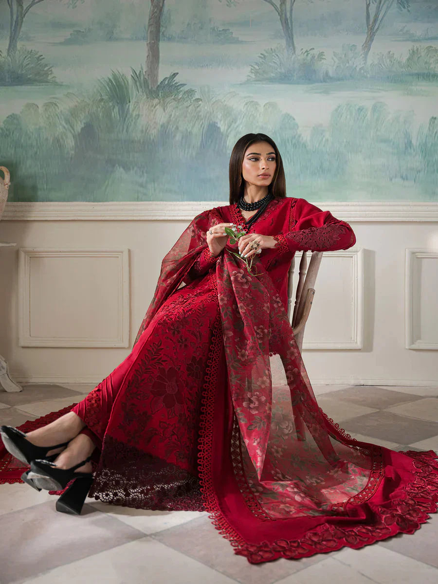 Maryum Hussain | Laani Luxury Pret | Ruby -  Maryam Hussain Luxury - Original Designer Dress - House of Maryam