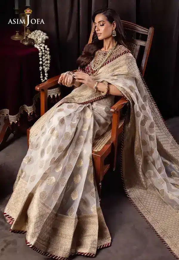 Asim Jofa | Bekhudi Luxury Chiffon 23 | AJBK-04 -  Asim Jofa Bridal - Original Designer Dress - House of Maryam