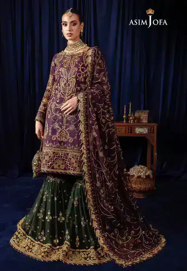 Asim Jofa | Bekhudi Luxury Chiffon 23 | AJBK-07 -  Asim Jofa Bridal - Original Designer Dress - House of Maryam