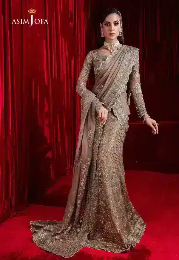 Asim Jofa | Bekhudi Luxury Chiffon 23 | AJBK-10 -  Asim Jofa Bridal - Original Designer Dress - House of Maryam