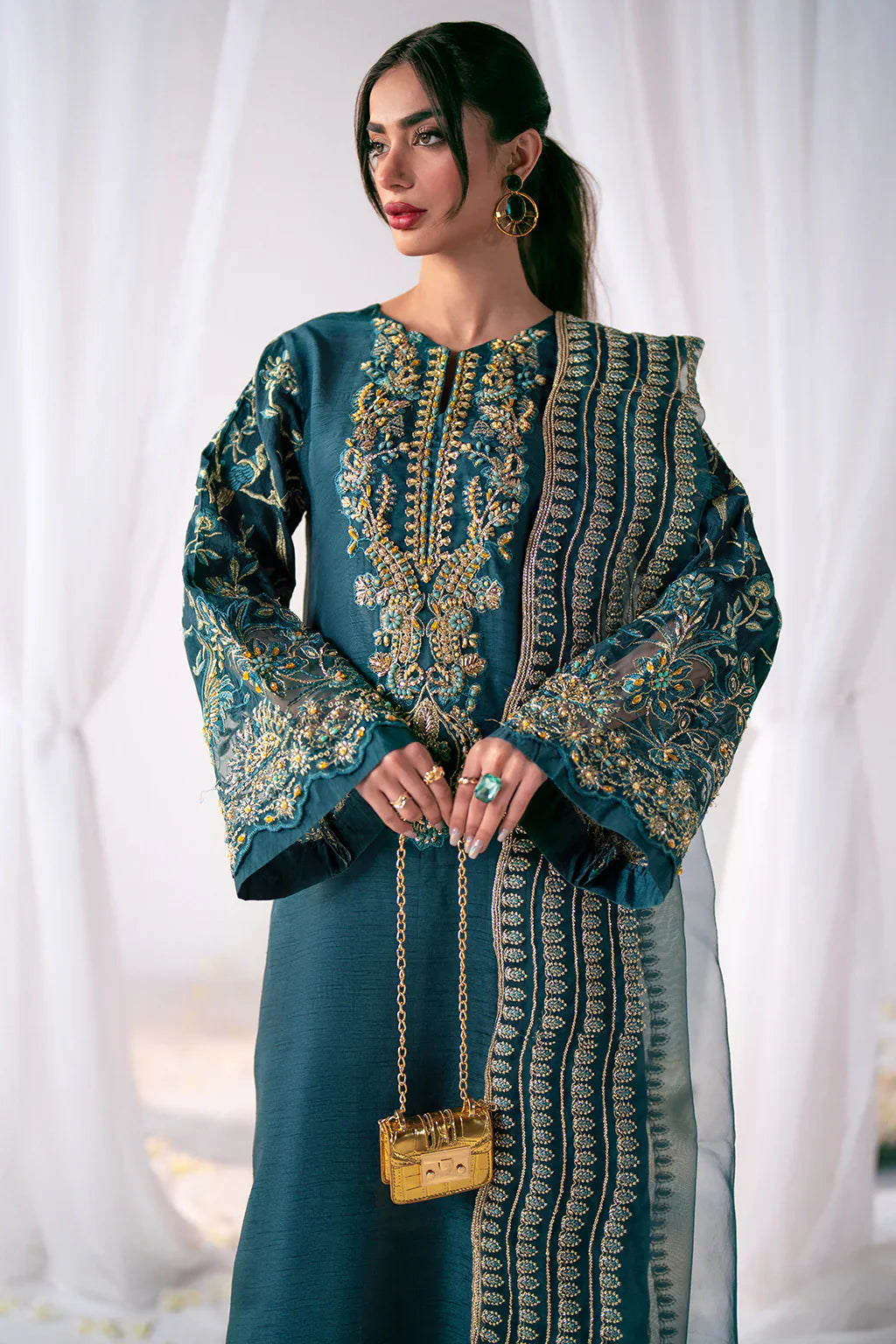 AJR Couture | Luxe Pret Eid | NORA -  AJR Couture Luxury - Original Designer Dress - House of Maryam