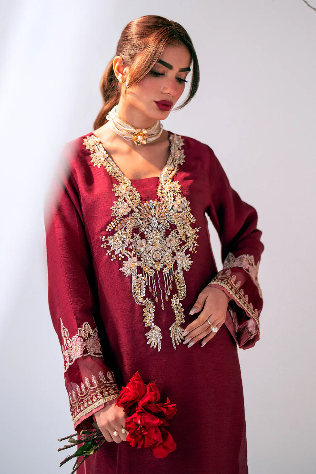 Ajr Couture | Luxe Pret Eid Drop | Starry -  AJR Couture Luxury - Original Designer Dress - House of Maryam