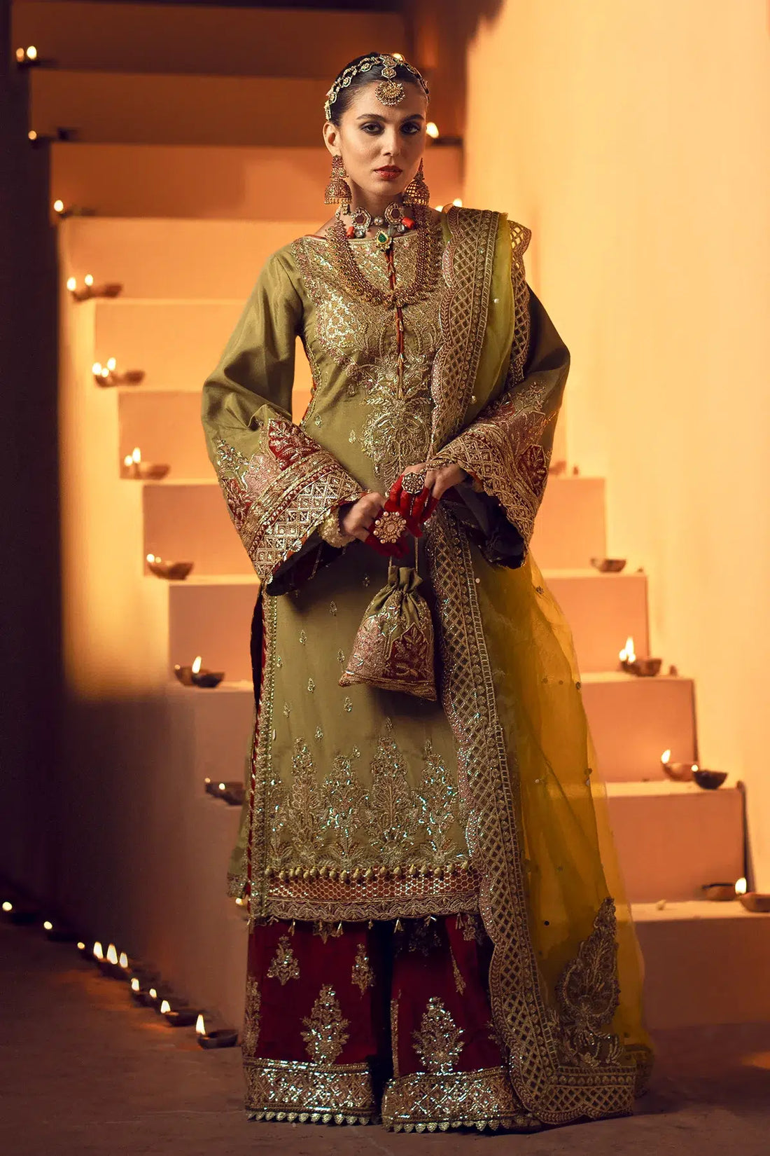 AJR Couture | Mushk The Silk Edit | Barsat -  AJR Couture Bridal - Original Designer Dress - House of Maryam