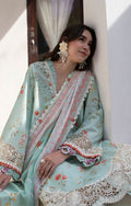AJR Couture | Printakari Lawn 25 | Aqua -  AJR Couture Ladies Clothes - Original Designer Dress - House of Maryam