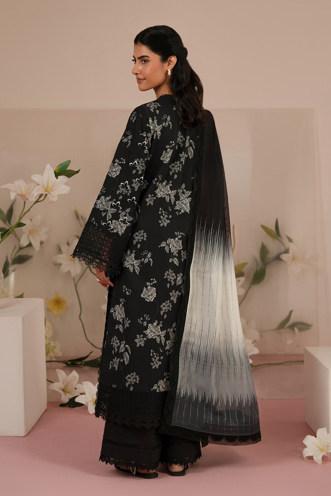 Afrozeh | Floral Charm 25 | Lupine -  Afrozeh Ladies Clothes - Original Designer Dress - House of Maryam