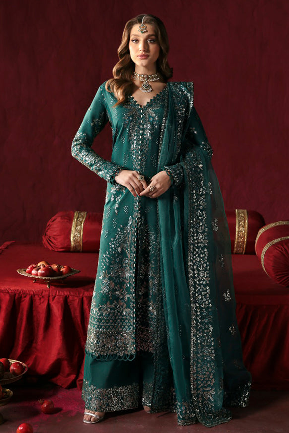 Afrozeh | Divani Silk Edit 25 | Shahnisa -  Afrozeh Ladies Clothes - Original Designer Dress - House of Maryam