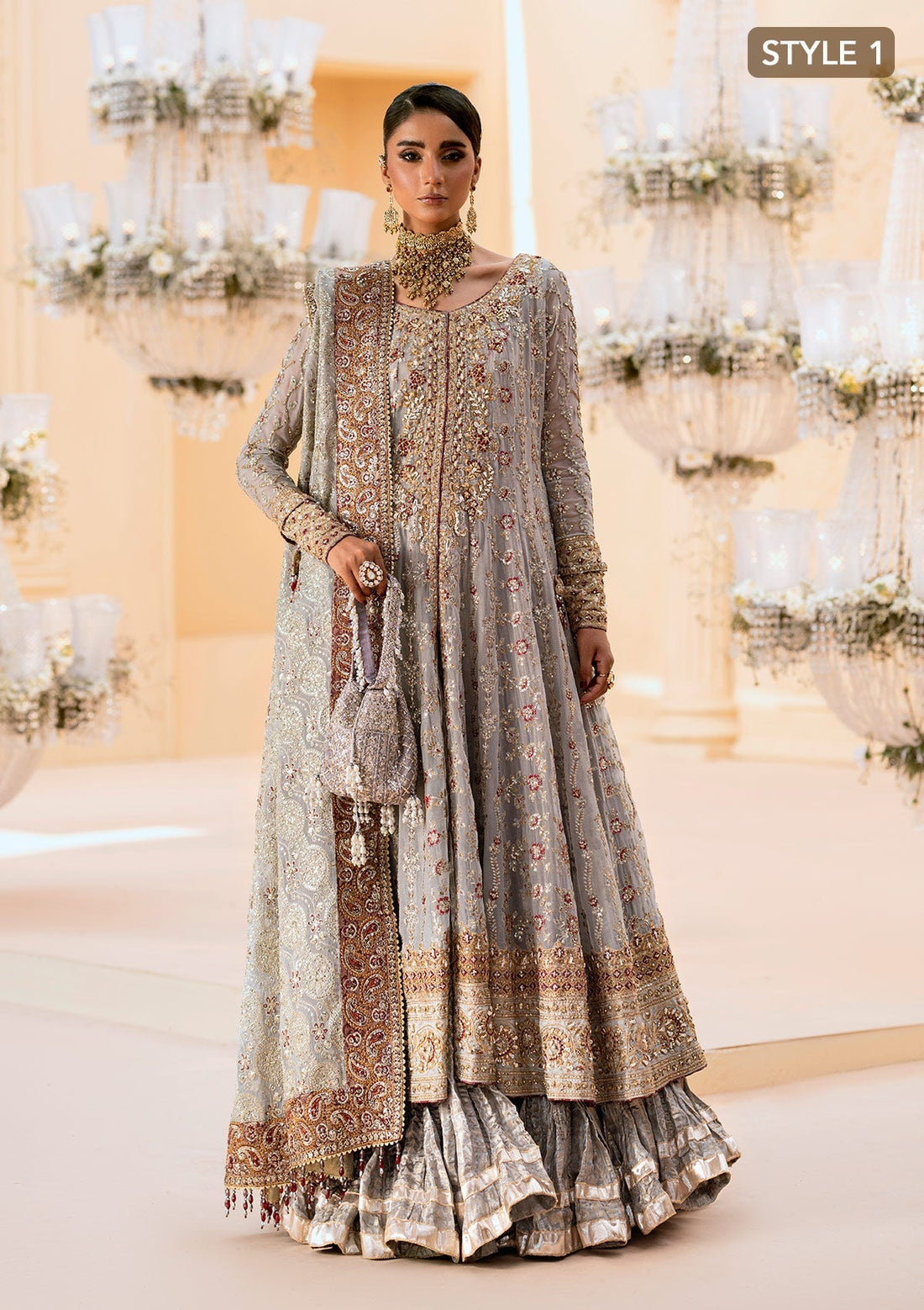 Aik Atelier | Wedding Festive 25 | LOOK 02 -  Aik Atelier Ladies Clothes - Original Designer Dress - House of Maryam