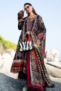 AJR Couture | Alif Signature Luxury Lawn 24 | Noir -  AJR Couture Luxury - Original Designer Dress - House of Maryam
