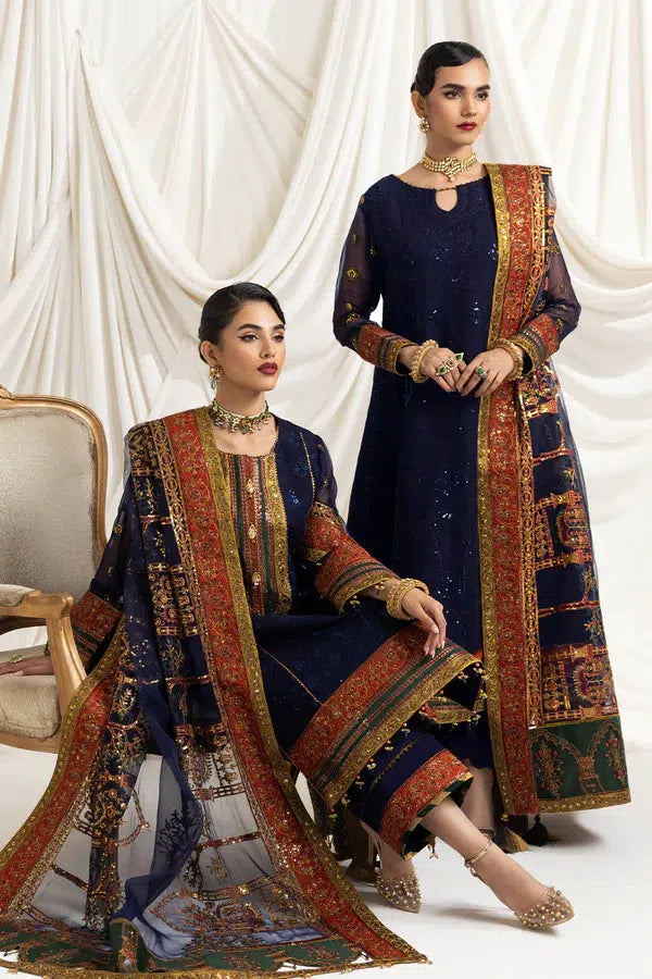 Alizeh | Formals Collection | Mehlika C (BLUE) -  Alizeh Formal - Original Designer Dress - House of Maryam