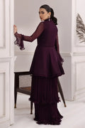 Alizeh | Formals Collection | Purple Frock 2 piece - RTW1001 -  Alizeh Formal - Original Designer Dress - House of Maryam