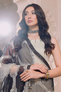 Alizeh | Formals Collection | Offwhite Black 4 piece - RTW1016 -  Alizeh Formal - Original Designer Dress - House of Maryam