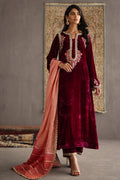 Sana Abbas | Velvet Formals | AMETHYST -  Sana Abbas Ladies Clothes - Original Designer Dress - House of Maryam