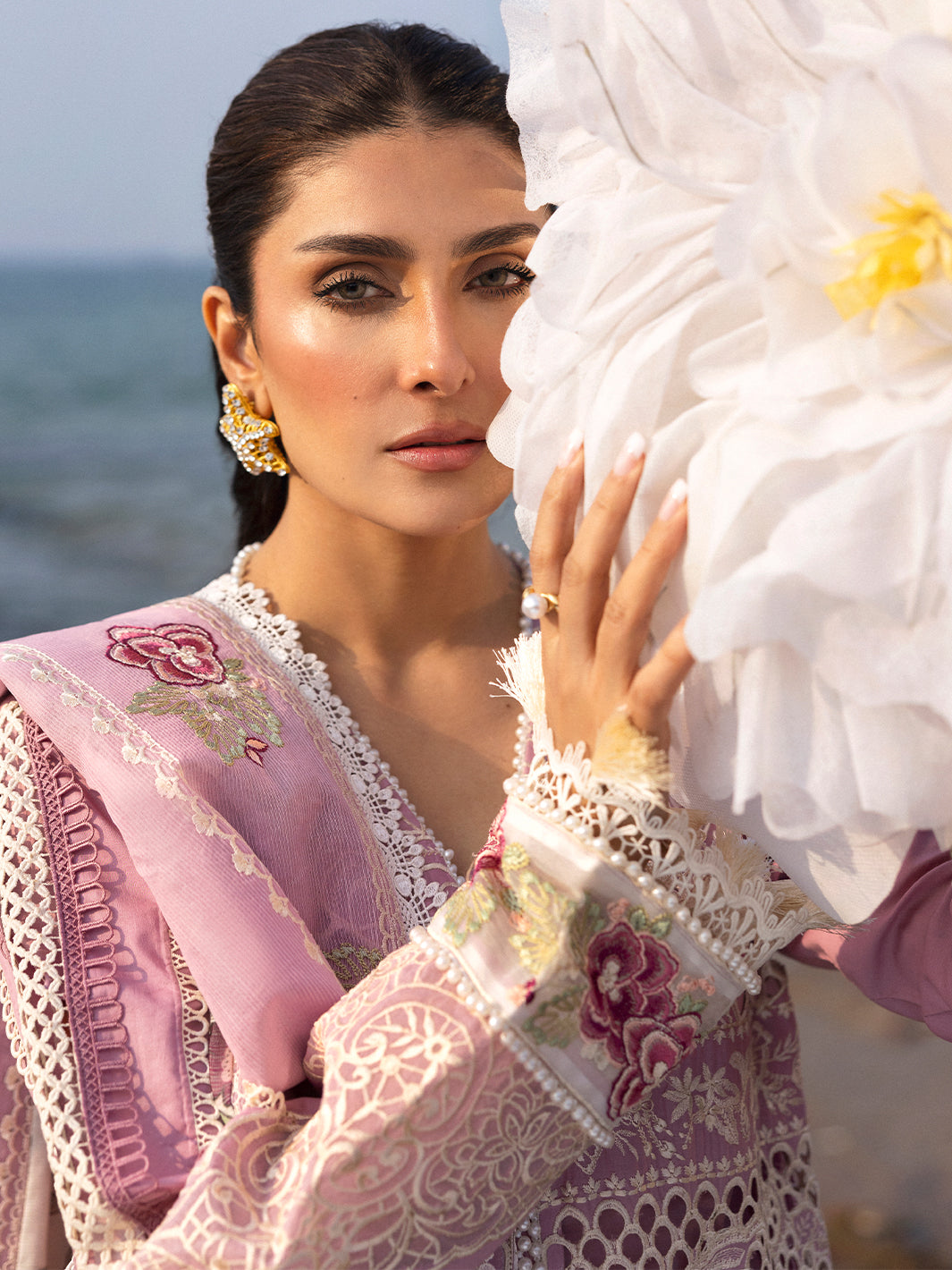 Mahnur | Sirena Luxury Lawn 25 | Aria -  Mahnur Ladies Clothes - Original Designer Dress - House of Maryam