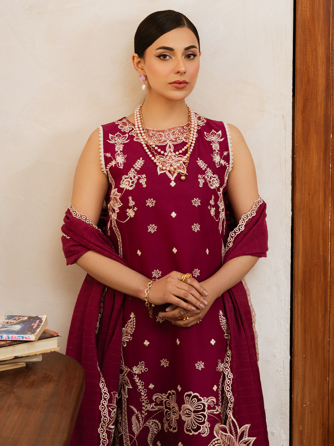 Mahnur | Florence Luxury Lawn 25 | ARLEEN -  Mahnur Ladies Clothes - Original Designer Dress - House of Maryam