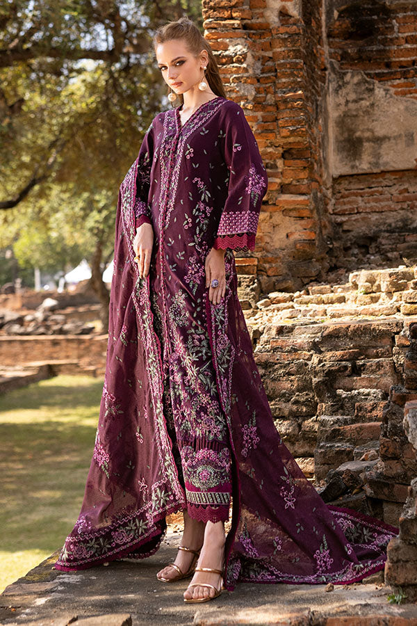 Saffron | Solace Winter Edit | Diana -  Saffron Ladies Clothes - Original Designer Dress - House of Maryam