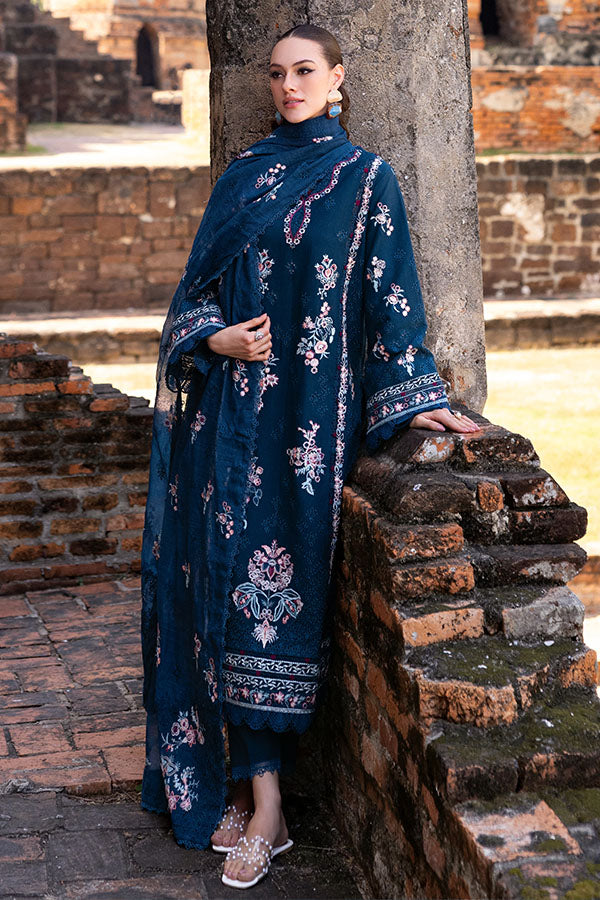 Saffron | Solace Winter Edit | Clematis -  Saffron Ladies Clothes - Original Designer Dress - House of Maryam