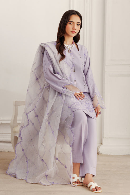Saffron | Le Soleil 25 | Lilac Dust -  Saffron Ladies Clothes - Original Designer Dress - House of Maryam
