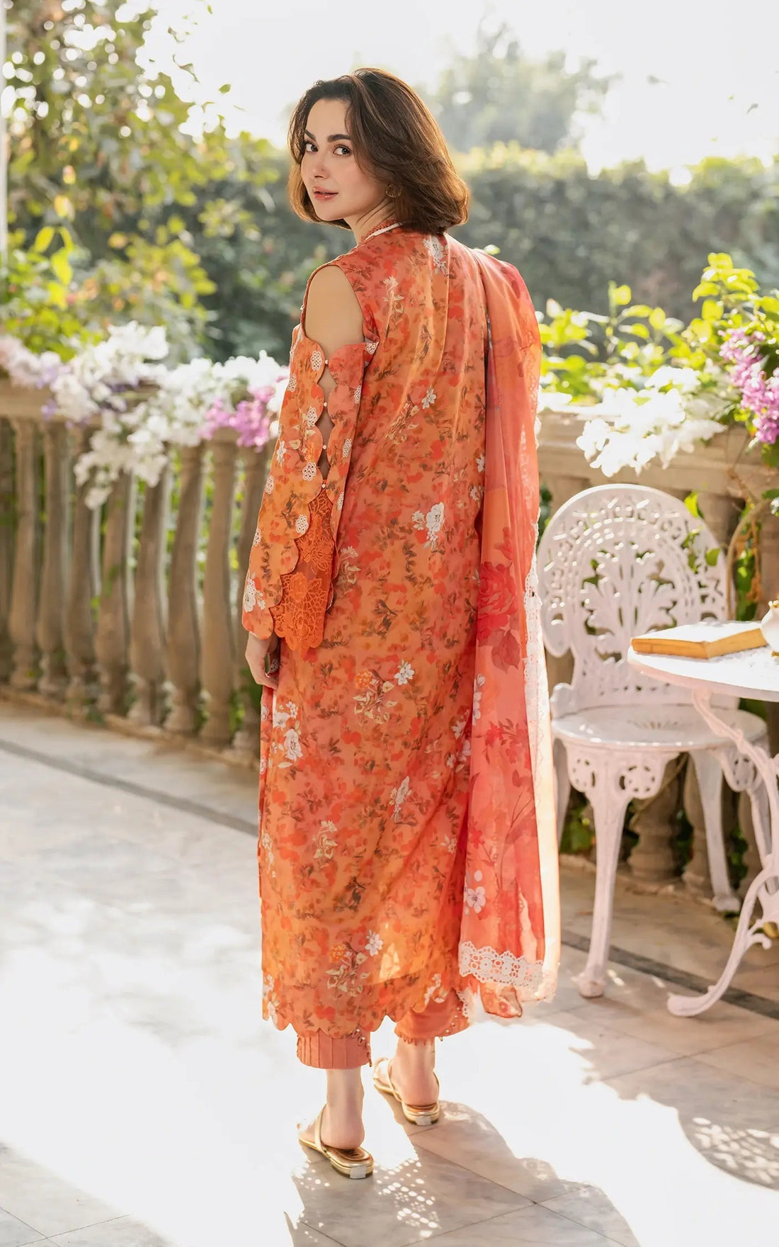 Asifa and Nabeel | Gulkari Summer 25 | Citrus Glow (GKL-08) -  Asifa and Nabeel Ladies Clothes - Original Designer Dress - House of Maryam