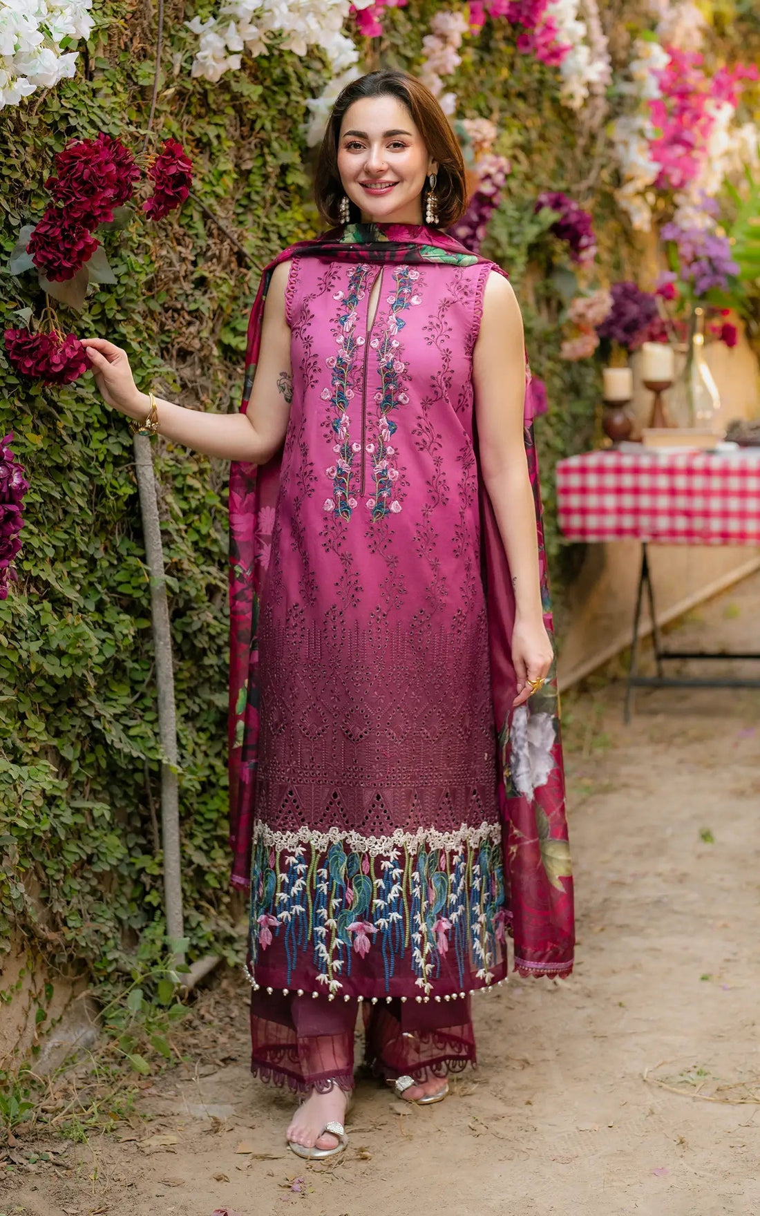 Asifa and Nabeel | Gulkari Summer 25 | Sunkissed Garden (GKL-13) -  Asifa and Nabeel Ladies Clothes - Original Designer Dress - House of Maryam