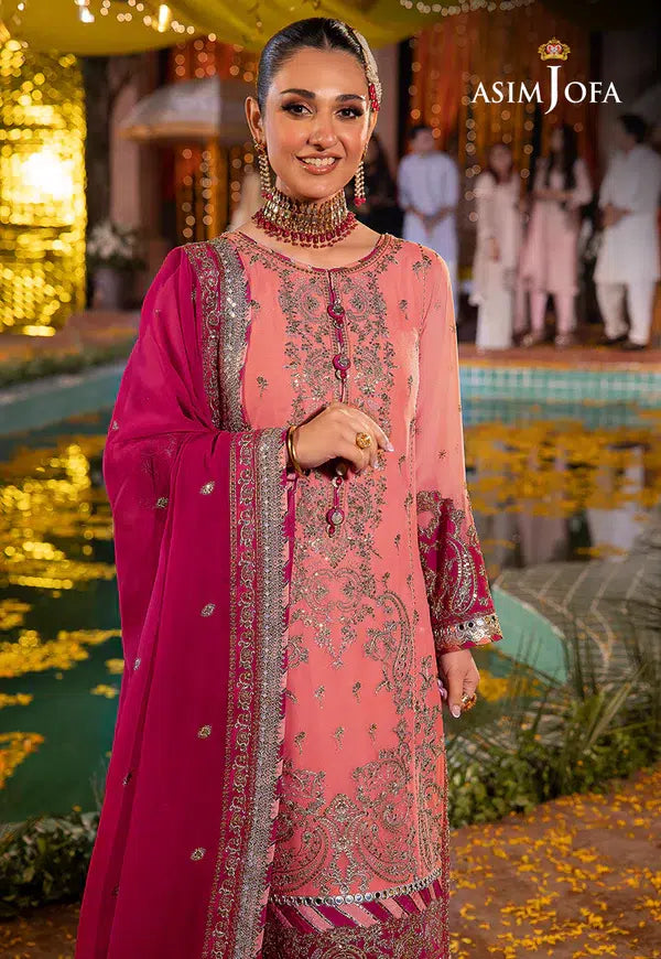 Asim Jofa | Dastaan Collection 24 | AJDA-28 -  Asim Jofa Formal - Original Designer Dress - House of Maryam