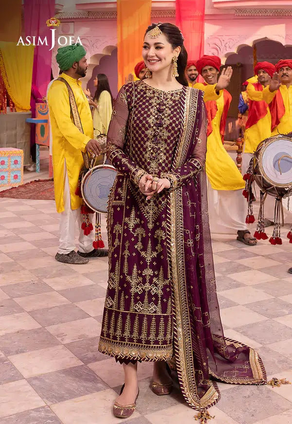Asim Jofa | Dastaan Collection 24 | AJDA-03 -  Asim Jofa Formal - Original Designer Dress - House of Maryam