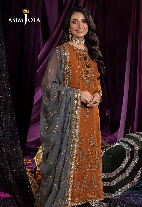 Asim Jofa | Dastaan Collection 24 | AJDA-15 -  Asim Jofa Formal - Original Designer Dress - House of Maryam