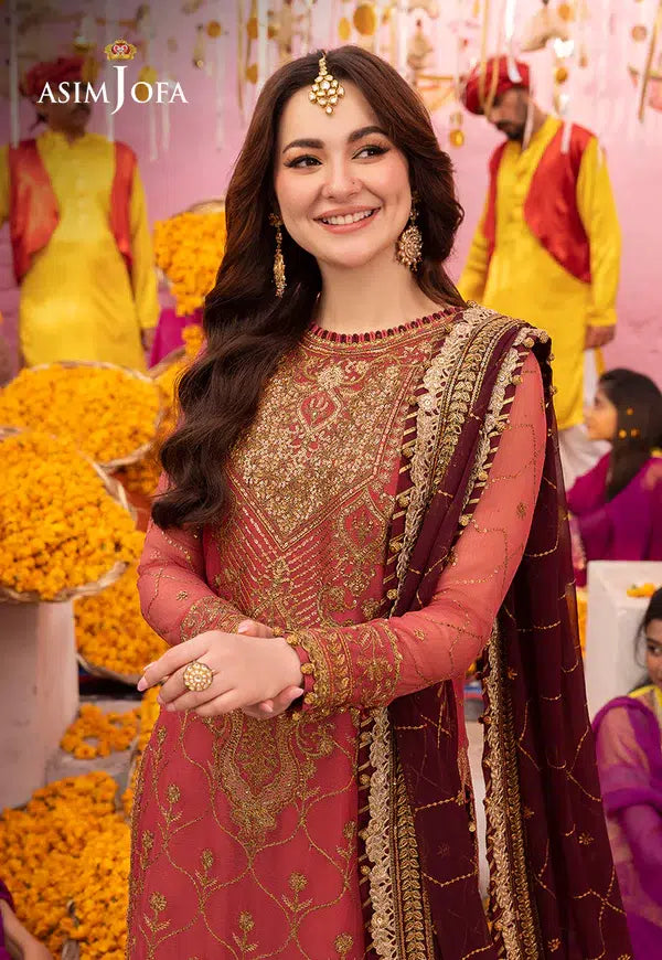 Asim Jofa | Dastaan Collection 24 | AJDA-23 -  Asim Jofa Formal - Original Designer Dress - House of Maryam