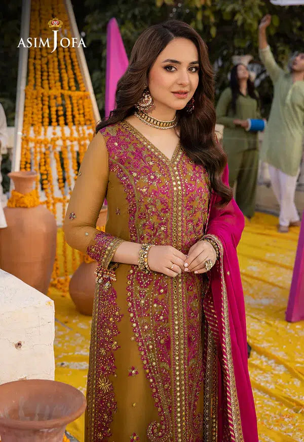 Asim Jofa | Dastaan Collection 24 | AJDA-22 -  Asim Jofa Formal - Original Designer Dress - House of Maryam