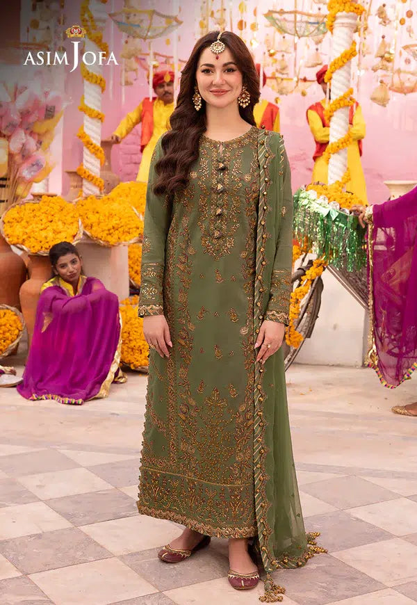 Asim Jofa | Dastaan Collection 24 | AJDA-09 -  Asim Jofa Formal - Original Designer Dress - House of Maryam